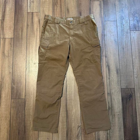 5.11 tactical tan cargo utility pants size 38 x 34 - Picture 1 of 8